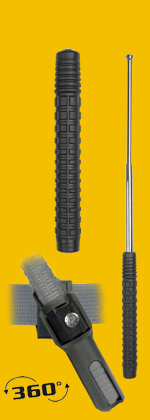 ESP Teleskopický obušok kalený,nikel 18"H s púzdrom BH-54