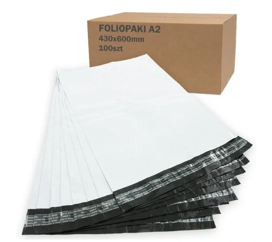 Foliové obálky A2 430x600mm 50µm 100 ks
