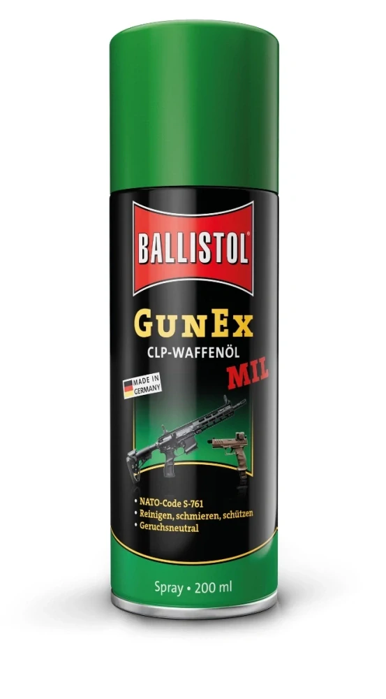 GunEx Mil CLP olej na zbrane 200ml