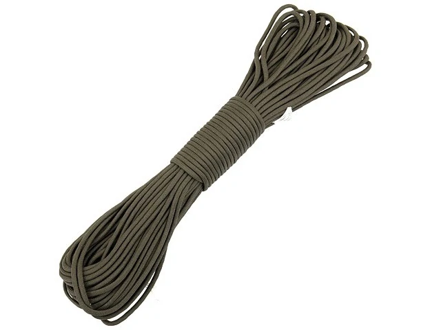 Paracord zelená šnúra 30m
