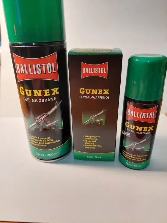 Ballistol Gunex -olej na zbrane,sprej,50ml