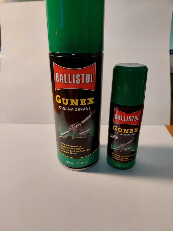 Ballistol Gunex -olej na zbrane,sprej,50ml