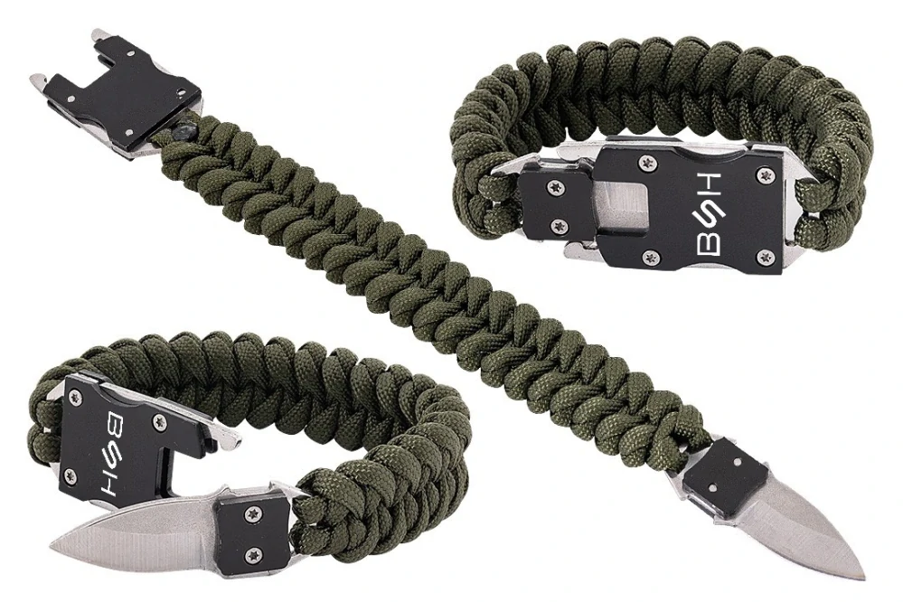 Paracord Survival s nožíkom
