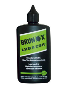 Brunox LUB & COR,olej na zbrane 100 ml olejnička