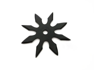 Vrhačka 8-cípa hviezda čierna