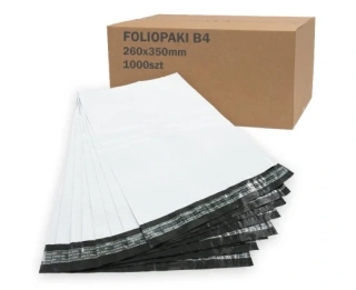 Plastové obálky B4 260 x 350mm 50 µm 1000 ks