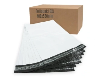 Plastové obálky 3XL 400x550mm 50µm 100 ks