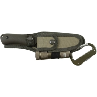 Nôž SET s LED baterkou a karabinou MFH 45451B